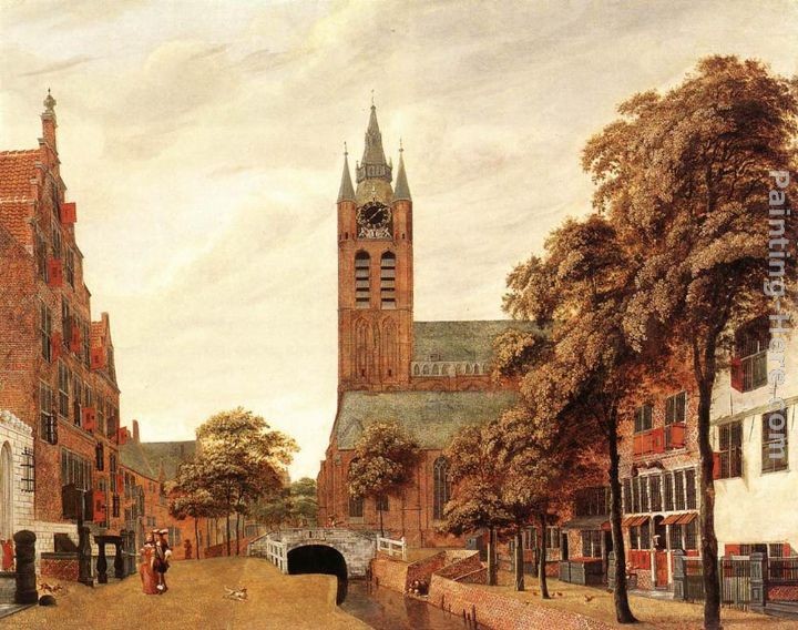 Jan van der Heyden View of Delft